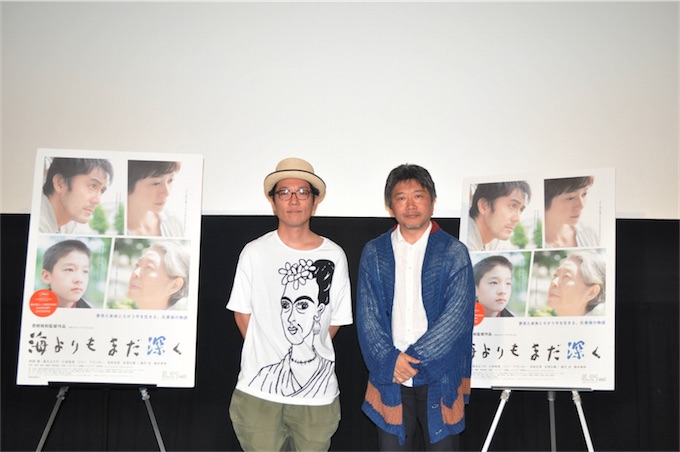 映画『海よりもまだ深く』ハナレグミ × 是枝裕和監督 ティーチインイベント・レポート