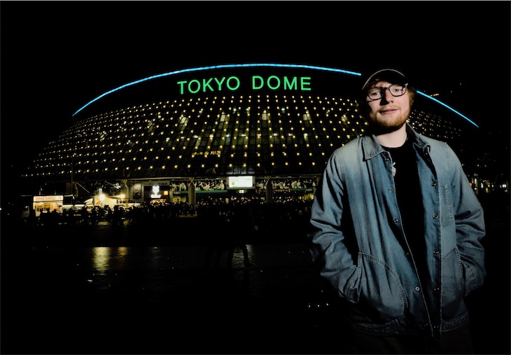 エド・シーラン、4月の東京ドーム公演SOLDOUT！大阪公演は残りわずか