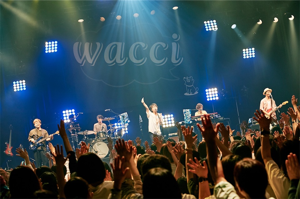 wacci、全国ツアーが赤坂BLITZから開始！ファイナルはパシフィコ横浜メインホールに決定！