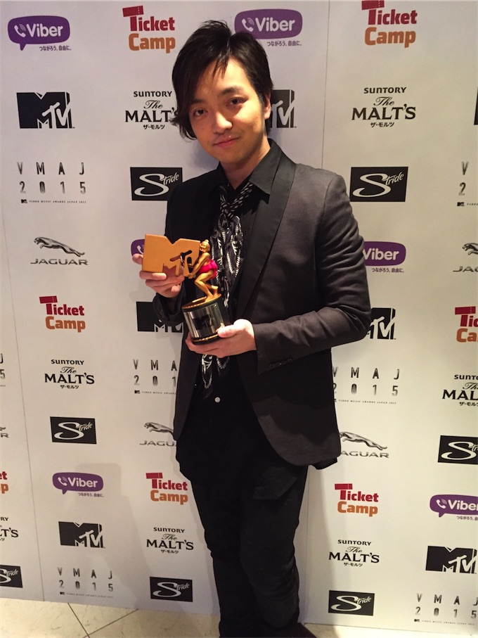 三浦大知、MTV VMAJ 2015にて2年連続となる"BEST R&B ARTIST"を受賞！