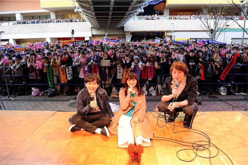 いきものがかり、デビュー丸10周年の日に地元・海老名に凱旋！