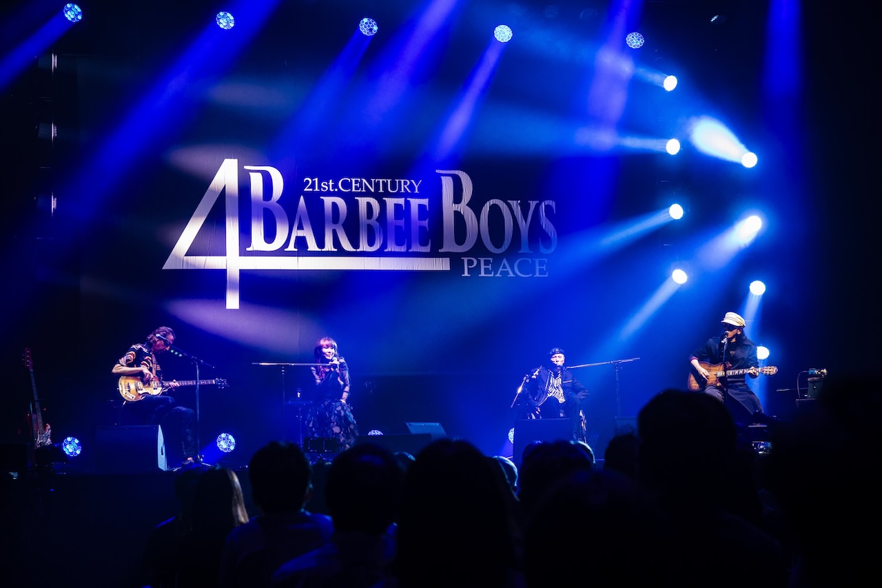 BARBEE BOYS 4PEACE、初の単独公演を期間限定配信！