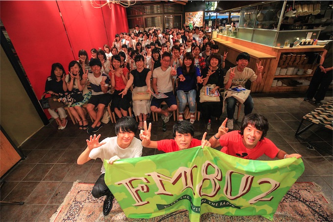 GRAPEVINE×TRICERATOPS＆UNISON SQUARE GARDENフロントマン3人の貴重なトークを8月28日のFM802でオンエア！