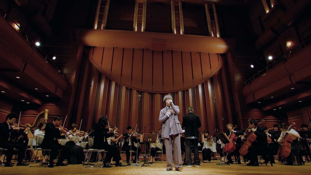 三浦大知、"たった1曲だけの贅沢ライブ"を公開！総勢59名の壮大なオーケストラの演奏で圧巻の「燦燦」を歌唱！