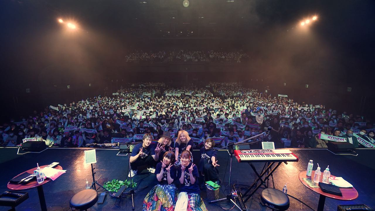 RYTHEM、デビュー20周年記念ライブをZepp DiverCityにて開催！ベストアルバム「RYTHEMの世界」をリリース！