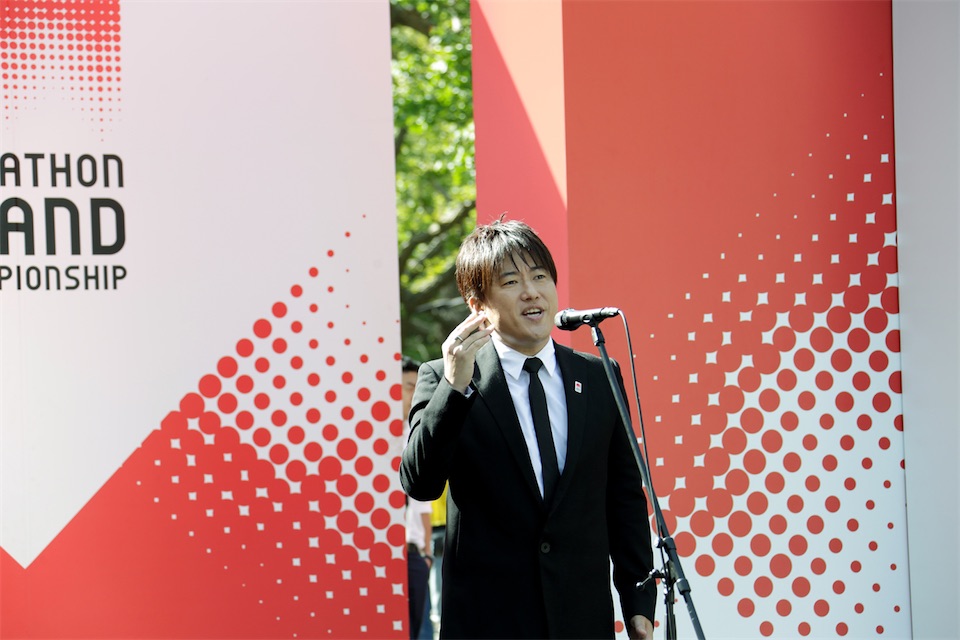 小渕健太郎（コブクロ）、『マラソングランドチャンピオンシップ』で国歌独唱！