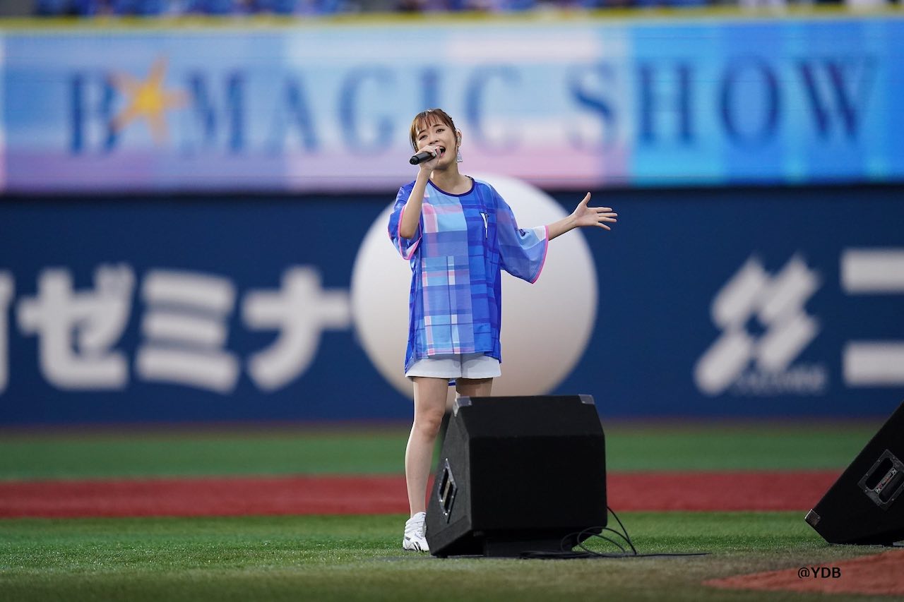 大原櫻子、初歌唱はスタジアム！ニューシングル「＃やっぱもっと」を熱唱！