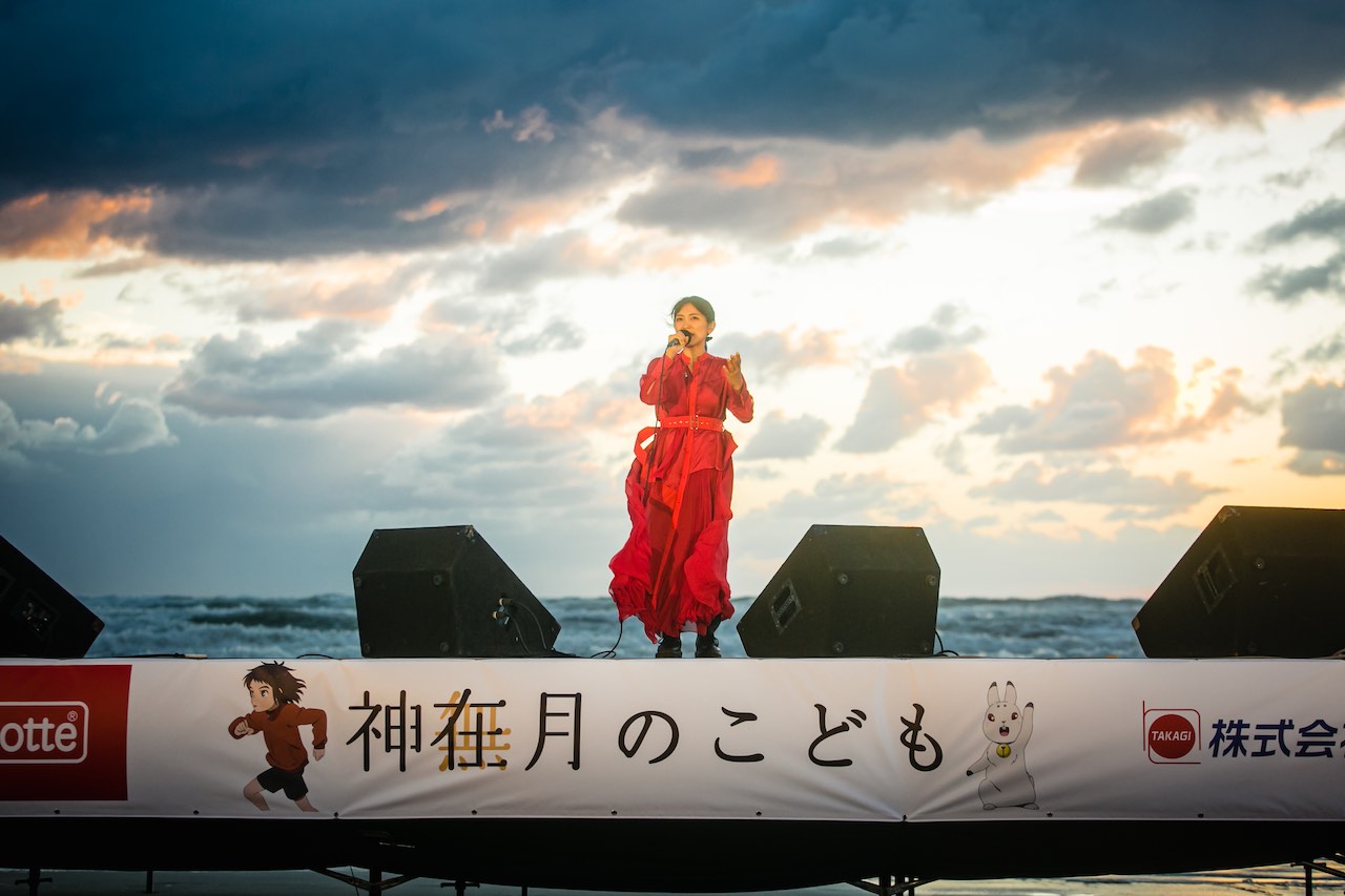 miwa、映画『神在月のこども』の凱旋イベントに出演！出雲大社での"歌唱奉納"にて主題歌「神無-KANNA-」を歌唱！