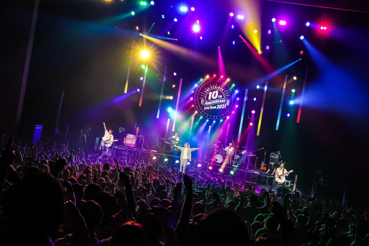 ナオト・インティライミ、10TH ANNIVERSARY LIVE TOUR 2021ツアーファイナル公演終了！