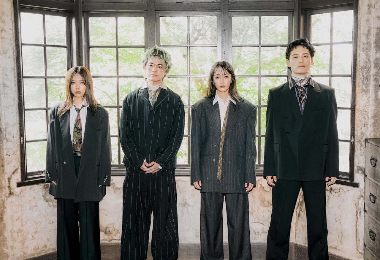 緑黄色社会、9月9日リリースのアルバム「あたまご」収録内容とジャケットビジュアル＆新アーティストビジュアルを解禁！