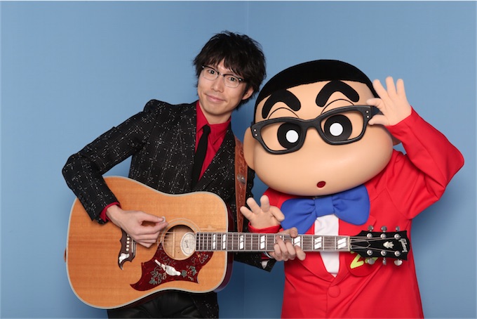 高橋 優、念願のクレヨンしんちゃんと初タッグ！新曲「ロードムービー」を書下ろし！