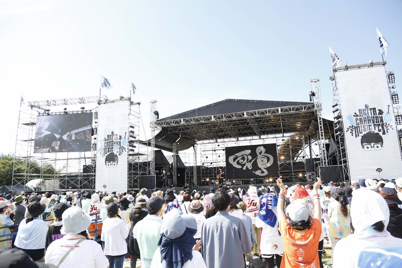 高橋優、約3年ぶりとなる秋田CARAVAN MUSIC FES 2022大成功！