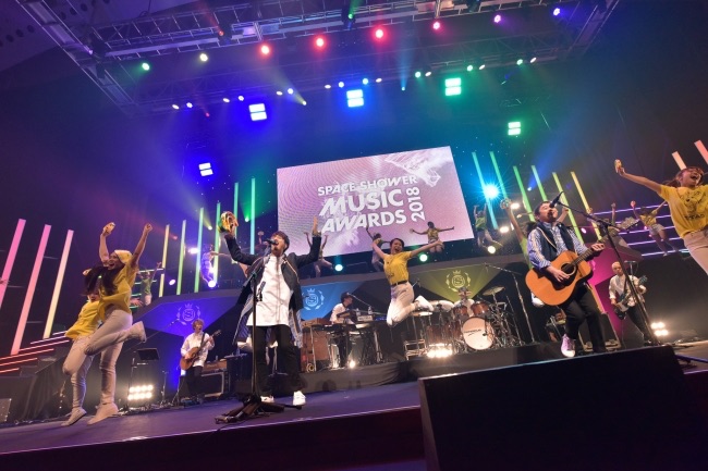 ゆず、2017年を代表する最優秀アーティストに！「SPACE SHOWER MUSIC AWARDS 2018」